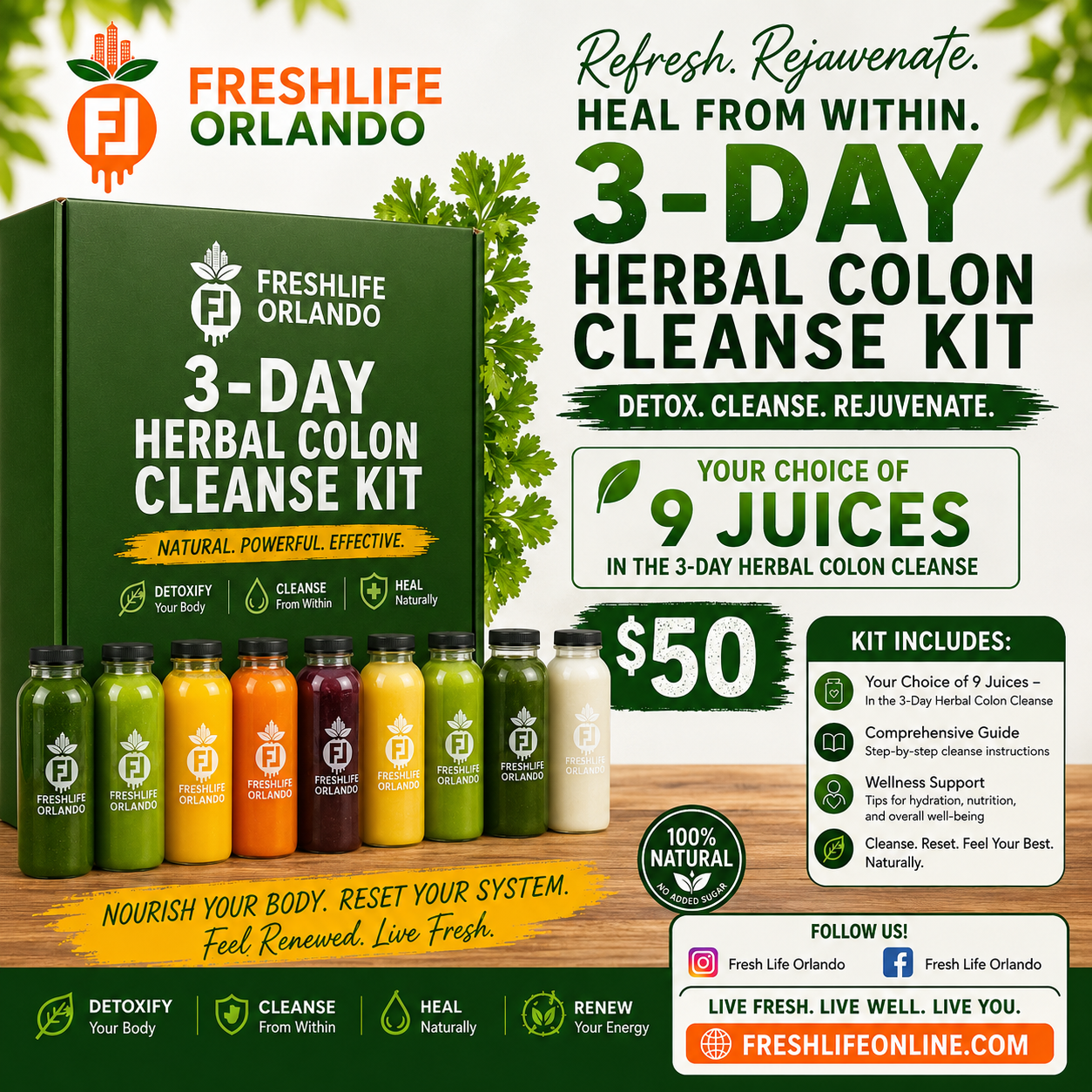 3 day Juice Detox